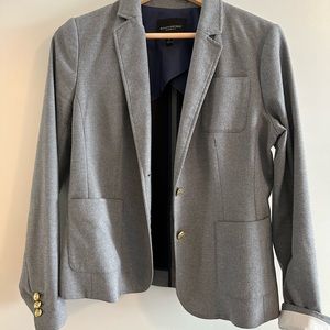 Banana Republic Womens Classic Fit Blazer with Gold Button detail